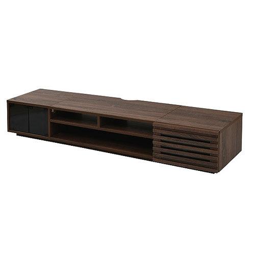 ＪＫプラン　テレビボード ローボード 50インチ 大型テレビ台 テレビラック 収納 配線収納（ブラウン）