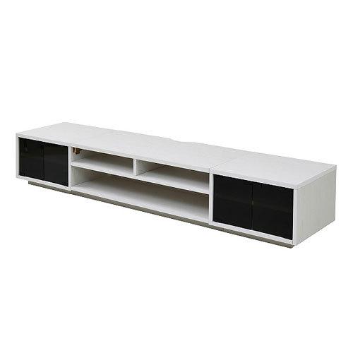 ＪＫプラン　テレビボード ローボード 50インチ 大型テレビ台 テレビラック 収納 配線収納（ホワイト）