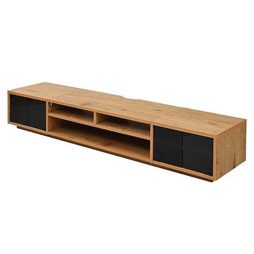 ＪＫプラン　テレビボード ローボード 50インチ 大型テレビ台 テレビラック 収納 配線収納（ナチュラル）