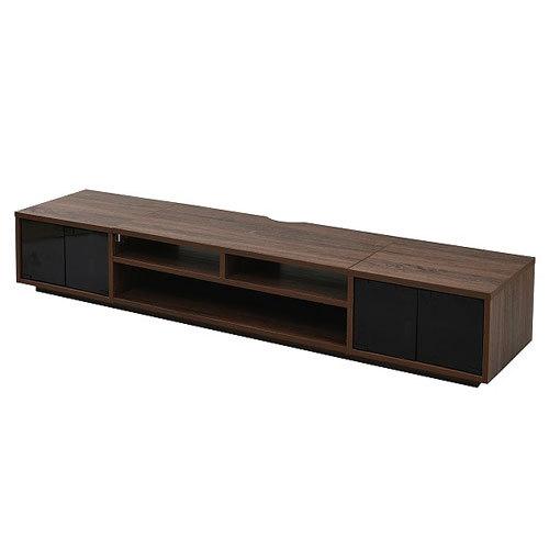 ＪＫプラン　テレビボード ローボード 50インチ 大型テレビ台 テレビラック 収納 配線収納（ブラウン）