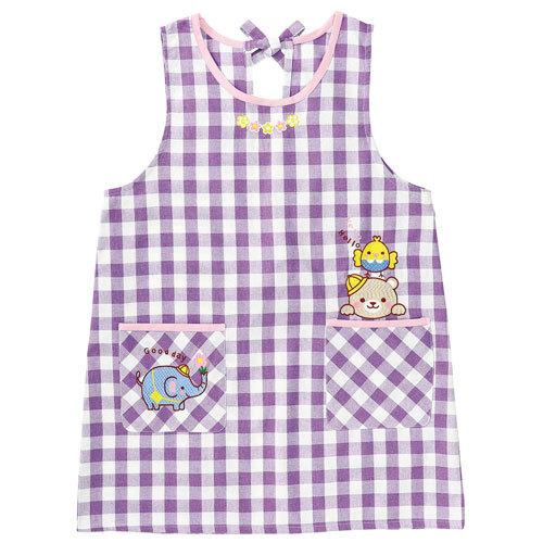 アーテック アニマル ギンガムチェックエプロン 幼稚園 保育園 先生