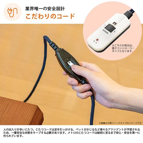 METRO 電気ヒーター MHU-601E(K) 取替用こたつハロゲンヒーター メトロ 取替用コタツヒーター ハロゲンヒーター : どっとカエール