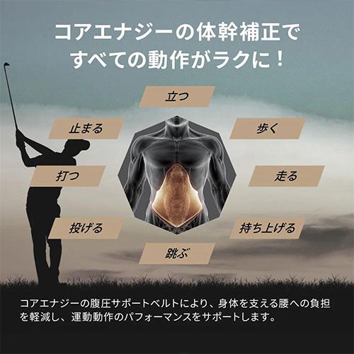 コアテクノロジー コアエナジーCLASSIC ベルト（ネイビー） : どっと