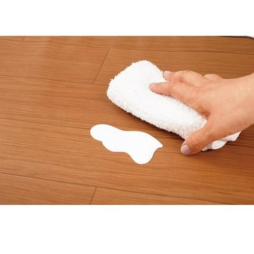 広電 電気カーペットフローリング調 1畳 ブラウン : どっとカエール