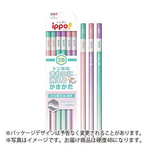 トンボ鉛筆 きれいに消えるかきかたえんぴつ ４ｂ 6角軸 ピンク どっとカエール 通販 Paypayモール