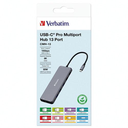 バーベイタム PD急速充電対応 USB Type-Cハブ : どっとカエール - 通販