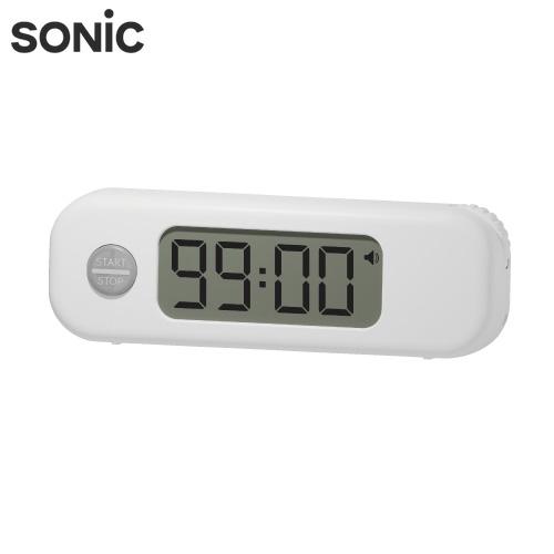 ソニック　スティックルタイマー ダイヤル式 持ち運びしやすい勉強用　ホワイト | 