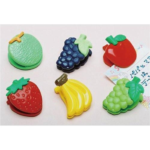 イワコー☆おもしろ消しゴム・お野菜&くだものクリップ イワコー おもしろ消しゴム くだものクリップ 1セット（60個入