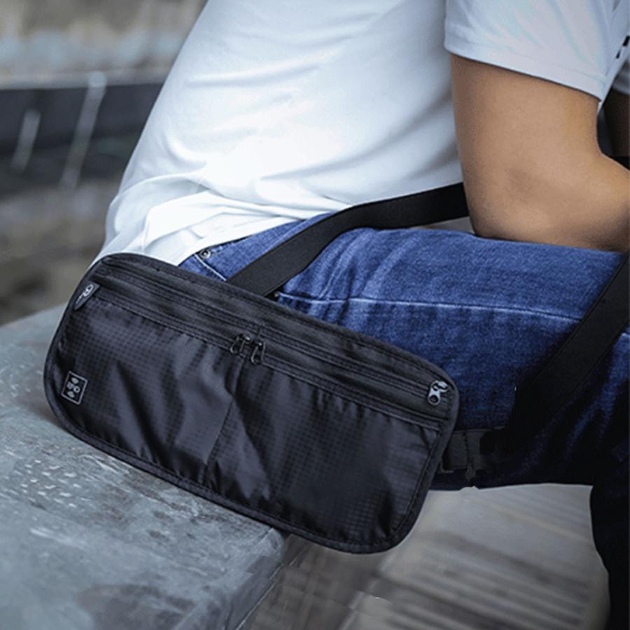 セキュリティポーチ スキミング 防止 パスポートケース RFID ウエストポーチ海外旅行 スキミング防止 パスポートケース 貴重品 爆買 |  | 06