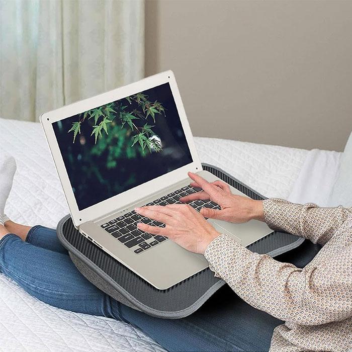 クッションテーブル 膝上テーブル テーブルクッション ラップデスク ノートパソコンデスク タブレット ラップトップテーブル 爆買 |  | 02