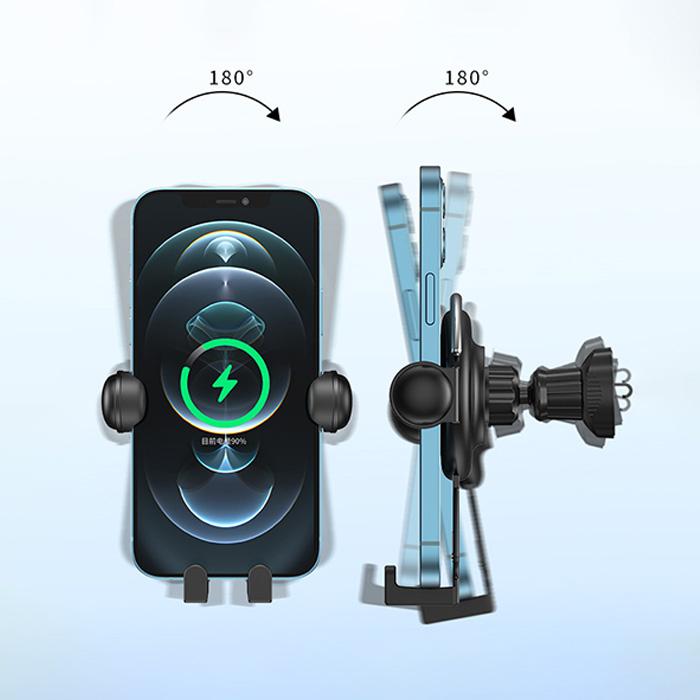 車載スマホ ホルダー 車載スマホスタンド スマホスタンド車 置くだけ かわいい 車載ホルダー 車アクセサリー スマホスタンド 吹出口 爆買 |  | 15