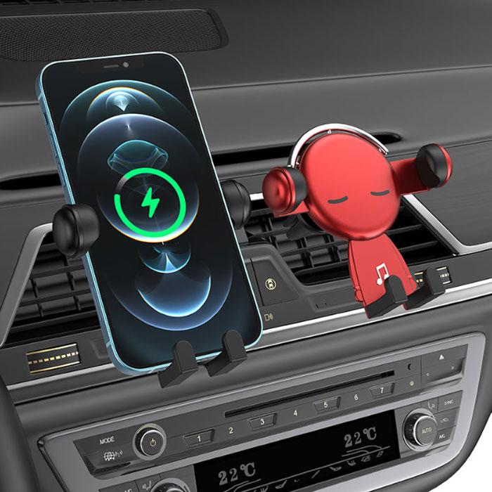 車載スマホ ホルダー 車載スマホスタンド スマホスタンド車 置くだけ かわいい 車載ホルダー 車アクセサリー スマホスタンド 吹出口 爆買 |  | 06