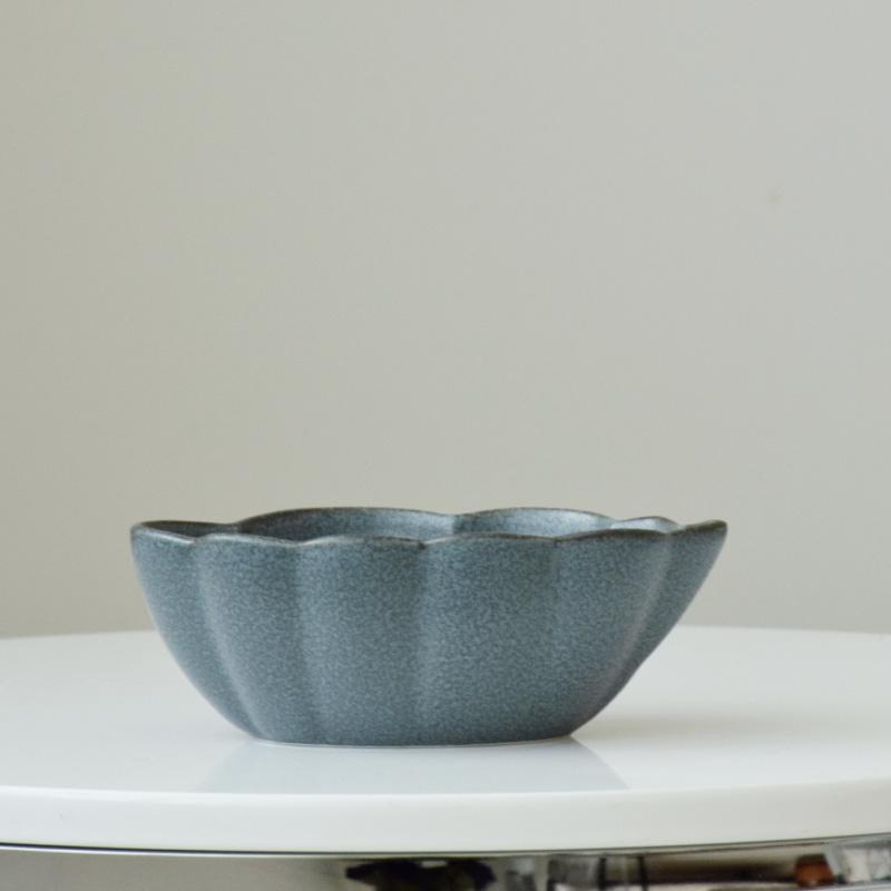 【日本製】 翠(SUI) 雲形鉢 13cm 食器 皿 小鉢 ミニポット おしゃれ 空色ねず 灰色 グレー 和食 シンプル 陶器 美濃焼 かわいい 在庫 288209 爆買 | aito製作所 | 04