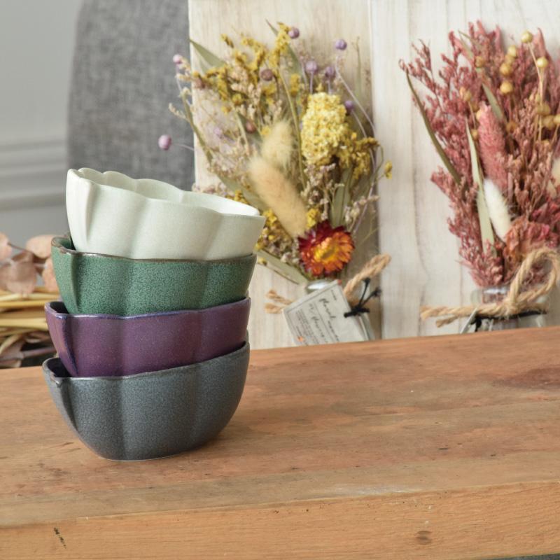 【日本製】 翠(SUI) 雲形鉢 13cm 食器 皿 小鉢 ミニポット おしゃれ 空色ねず 灰色 グレー 和食 シンプル 陶器 美濃焼 かわいい 在庫 288209 爆買 | aito製作所 | 09