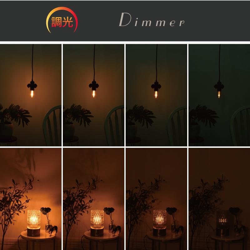 スワン電器 LED VF シャンデリア電球 SWAN 【調光対応型】 20W相当 E17