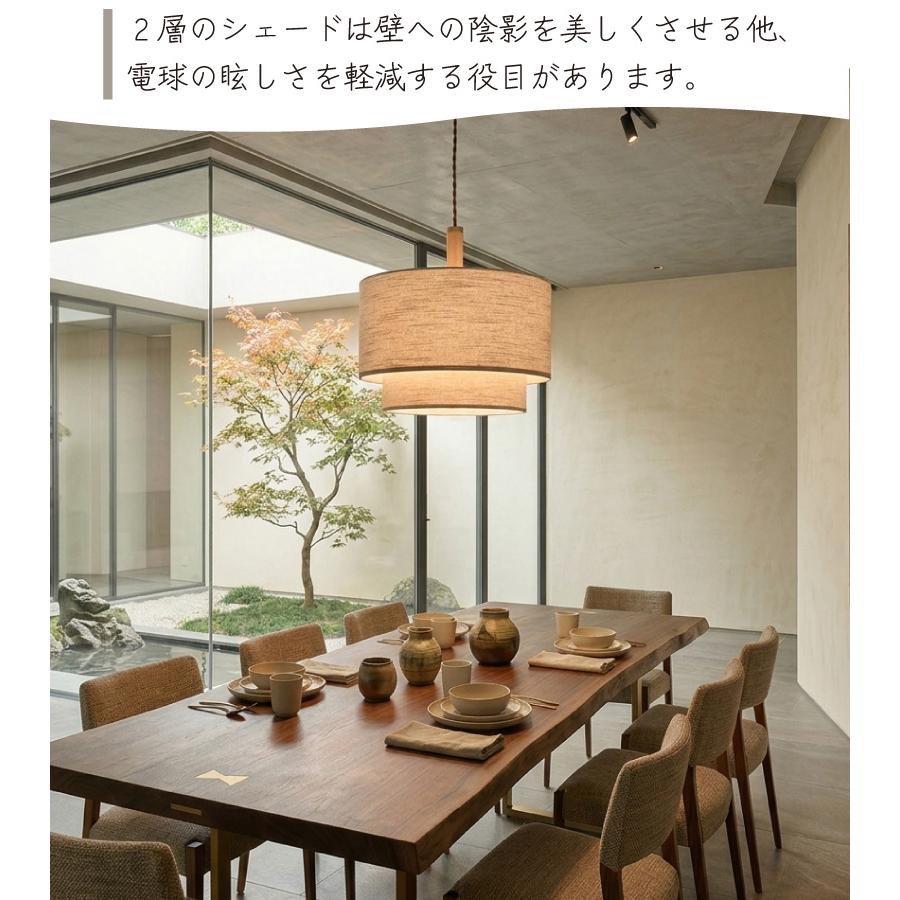 ペンダントライト led 対応 北欧 照明器具 おしゃれ ダイニング 1灯 布 ファブリック 照明 Luza-P YWPL-553 爆買 | YOUWA | 06