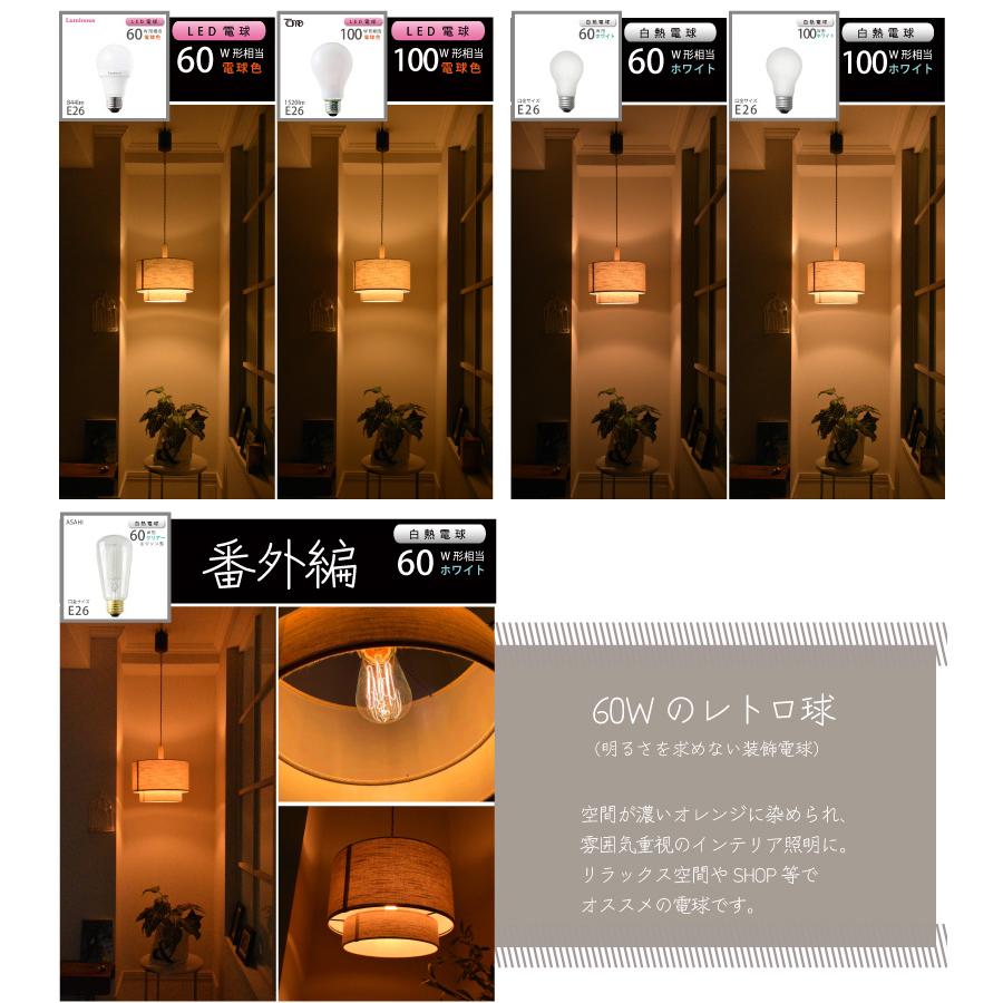 ペンダントライト led 対応 北欧 照明器具 おしゃれ ダイニング 1灯 布 ファブリック 照明 Luza-P YWPL-553 爆買 | YOUWA | 09