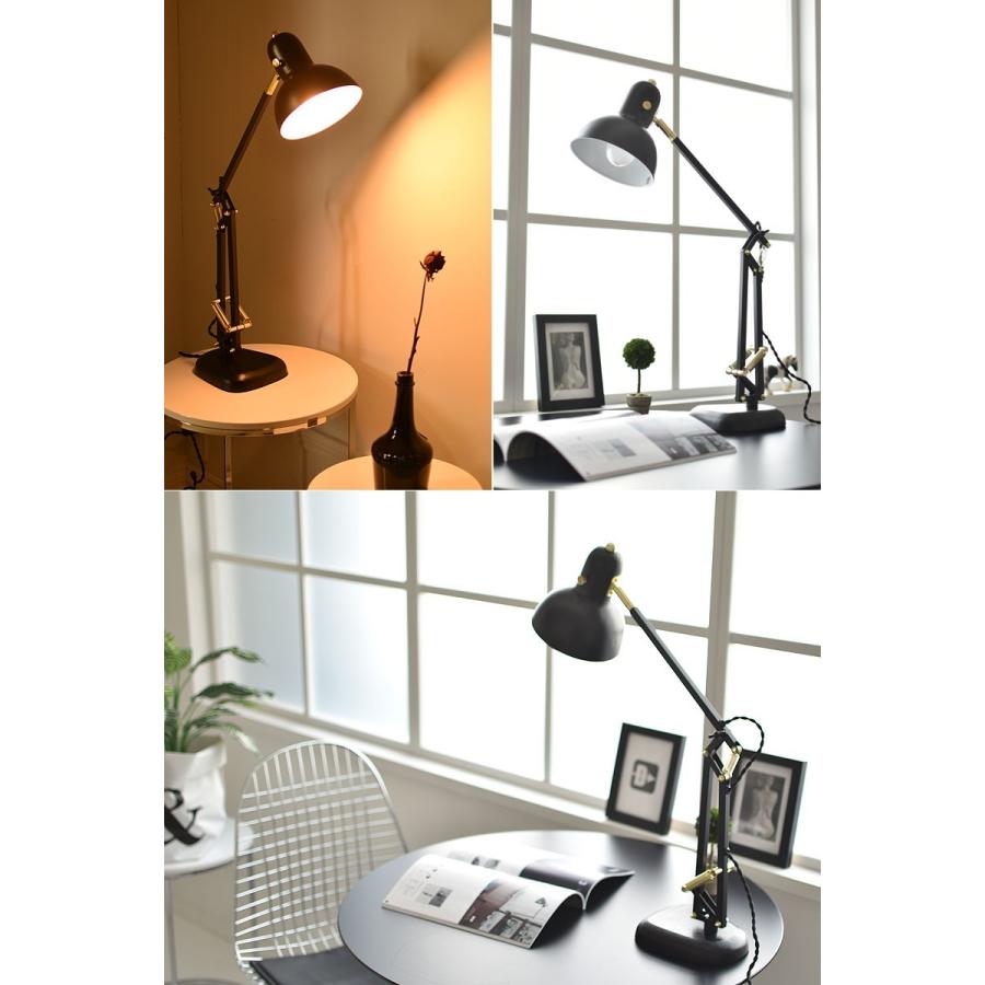 デスクライト おしゃれ 真鍮 デスクランプ 間接照明 ヴィンテージ 寝室 ヴィンテージグレー/ブラック カールトンデスクランプ FP-006 爆買 | HERMOSA | 07