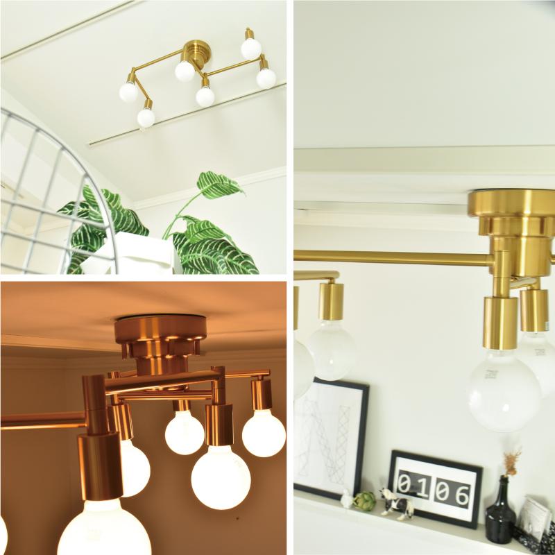 INTERFORM（インターフォルム） シーリングライト おしゃれ led電球