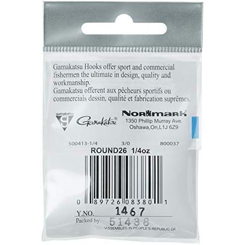 【並行輸入品】 釣り アウトドア がまかつ 50340918oz チューブジグヘッド ブラック BLK BRS503409-1/8 |  | 05