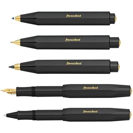 カヴェコ Kaweco スポーツ クラシック Fountainpen black F fine｜dotsupplyllc｜07