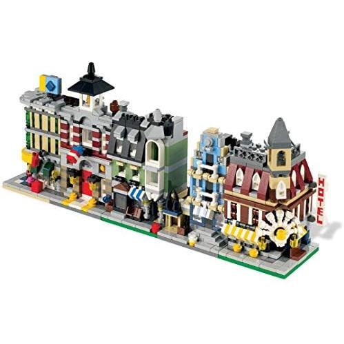 レゴ 10230 VIPミニモジュールセット - 最初の5モジュールキット（カフェ、マーケット、野菜、消防署、デパート）のミニチュアバージョン｜dotsupplyllc｜02
