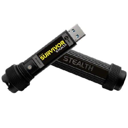 優遇価格 Corsair Flash Survivor Stealth USB 3.0 128GB USB Drive (CMFSS3-128GB)