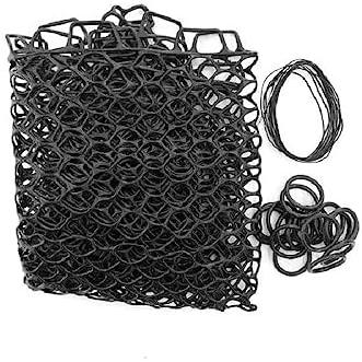 【並行輸入品】 釣り アウトドア フィッシュポンド ノマド 交換用ラバーネット 19 ブラック NRRN-LBK | 