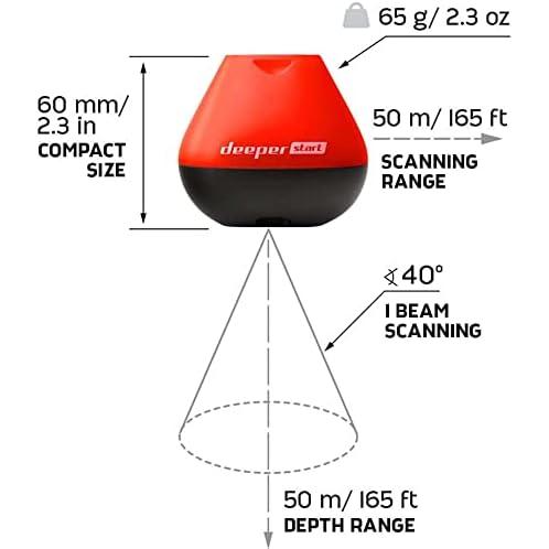 【並行輸入品】 釣り アウトドア ディーパースタートスマート魚群探知機ポータブル魚群探知機とドック 岸や銀行からレクリエーシ DP2H10S10 |  | 05