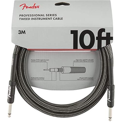 プロフェッショナル Series Instrument ケーブル, 18.6', 【Pastoral】 ホワイト Tweed
