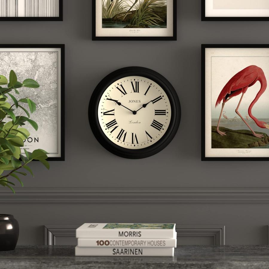 掛け時計 時計 壁掛け JONES CLOCKS ベネチアンウォールクロック ファームハウスデコレーション ラステ JVEN319K