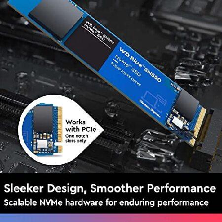 Western デジタル 500GB WD Blue SN550 NVMe Internal SSD - Gen3 x4 PCIe 8Gb/s,｜dotsupplyllc｜03