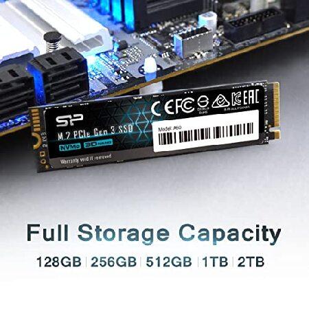 SP シリコンパワー 256GB NVMe M.2 PCIe Gen3x4 2280 SSD (SP256GBP34A60M28)｜dotsupplyllc｜04
