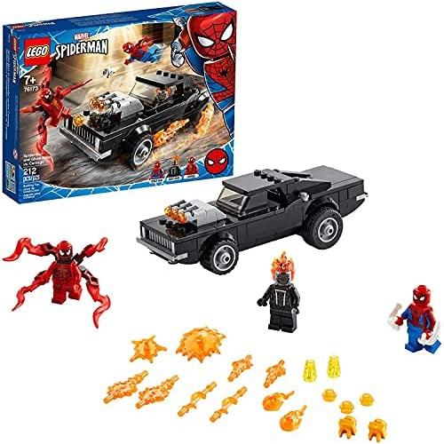 レゴ マーベル スパイダーマン: スパイダーマンとゴーストライダー対カーネイジ 76173 収集可能な子供のための建物のおもちゃ、新しい2021 (｜dotsupplyllc｜02