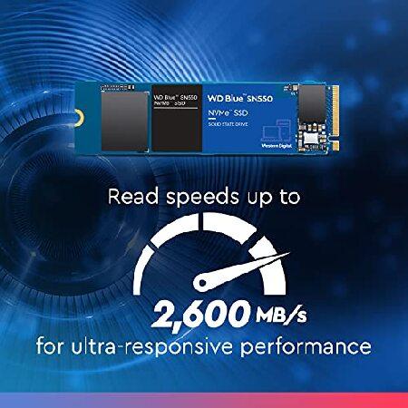 Western デジタル 2TB WD Blue SN550 NVMe Internal SSD - Gen3 x4 PCIe 8Gb/s, M｜dotsupplyllc｜02