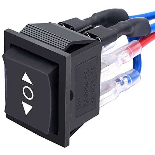 スイッチ 交換 weideer 12V極性反転スイッチモメンタリ6ピン スイッチ 交換 weideer 12V極性反転スイッチモメンタリ6ピン