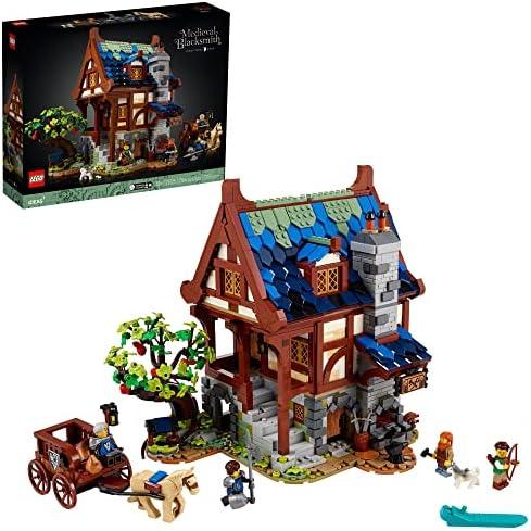 LEGO レゴ アイデア 中世の鍛冶屋 21325 建物セット、大人のための 