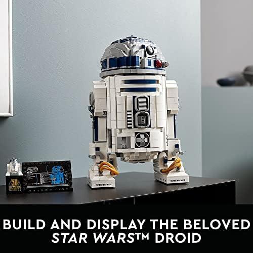 レゴ スターウォーズ R2-D2 75308 ドロイド ビルディングセット（大人用）、ルーク・スカイウォーカーのライトセーバー付きディスプレイモデル｜dotsupplyllc｜02
