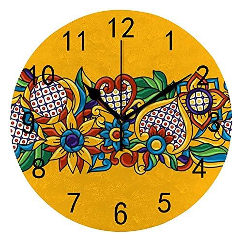 メキシコの壁飾り 日時計表 【公式通販】