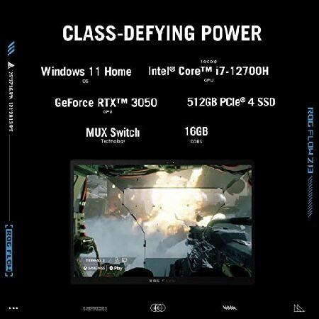 エイスース ASUS ROG Flow Z13 (2022) ゲーミング ノート Tablet, 13.4” 120Hz FHD+ Display, NV｜dotsupplyllc｜03