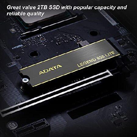 ADATA 2TB SSD Legend 850 LITE, NVMe PCIe Gen4 x 4 M.2 2280 Internal Solid S｜dotsupplyllc｜04