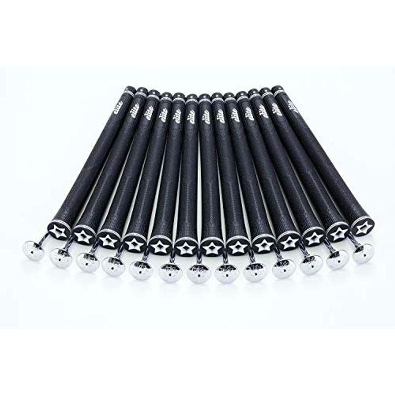 elitegrips (エリートグリップ) ゴルフ グリップ C48 13本セット ベルリナブラック バックライン無し(12612円)