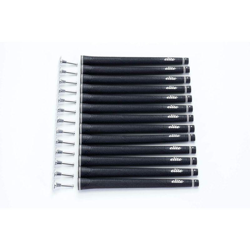 elitegrips (エリートグリップ) ゴルフ グリップ C48 13本セット ベルリナブラック バックライン無し C48 エリートグリップ ゴルフ グリップ 13本セット ベルリナブラック バックライン無し