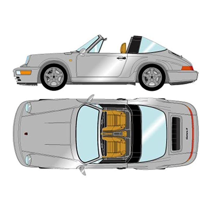 VISION 1/43 ポルシェ 911 (964) Carrera 2 Targa 1992 シルバー 完成