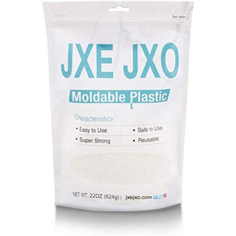 JXE JXO 手びねりプラスチック おゆまる 熱可塑性 樹脂粘土 お湯につけて何度でも使える エコパック 粒状 DIY用 624g
