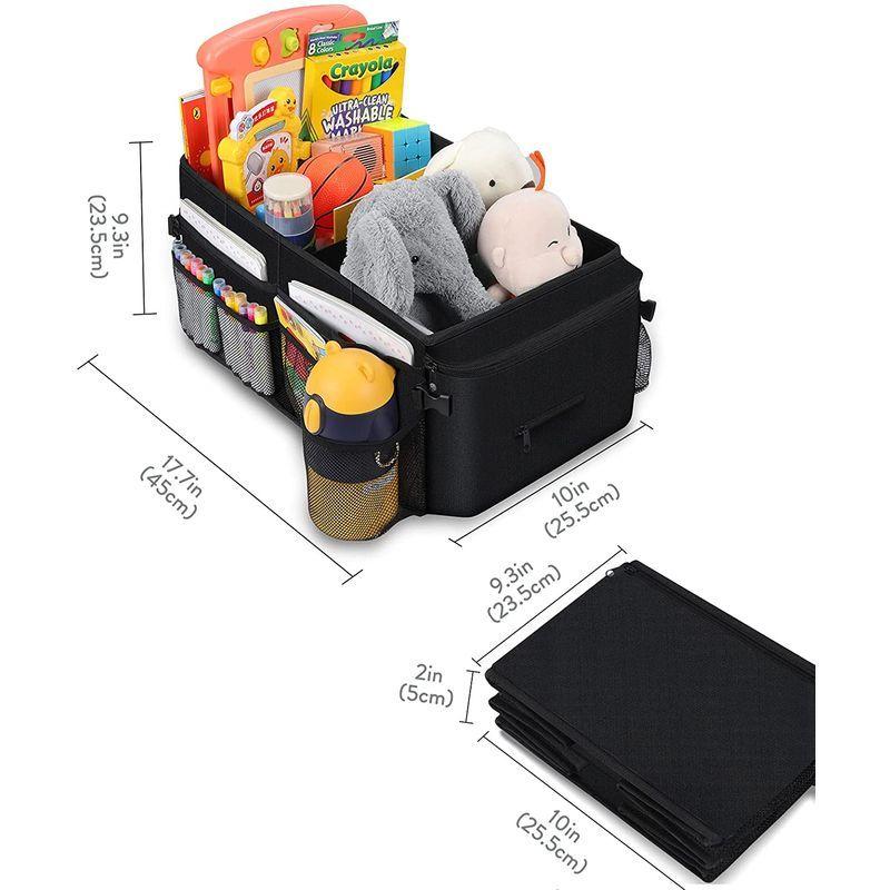 Smof 車 収納ボックス ポケット多い 後部座席 助手席 トランク 車用収納ボックス 折り畳み式 車用品 便利グッズ ドリンクホルダー付き ドットコム 通販 Yahoo ショッピング