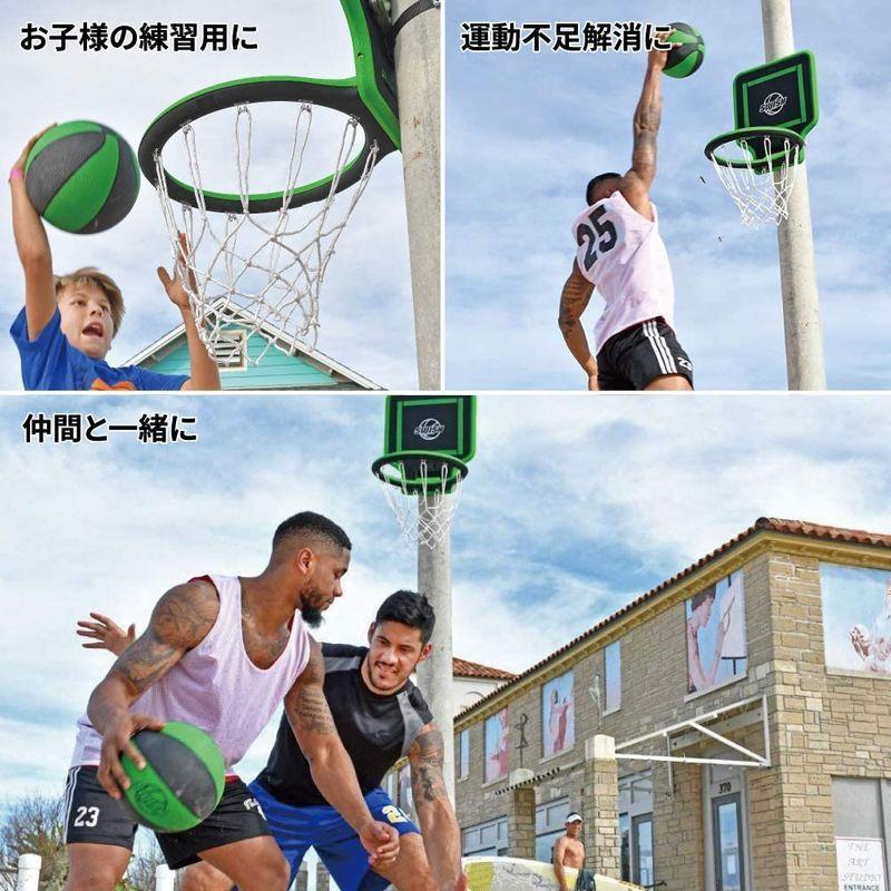 Swish ポータブル バスケットゴール 持ち運びできる 高さ調整