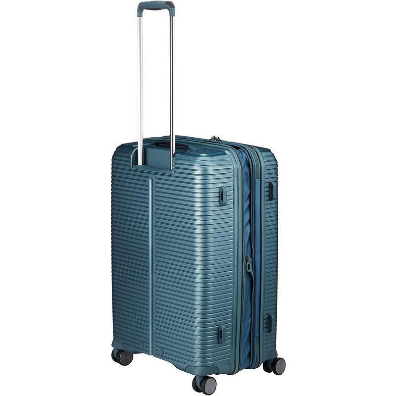 ベラージ スーツケース ファスナー エキスパンダブル ダイヤルTSAロック ダブルキャスター Rome-M 63L 3.5kg グリーン ファスナー ベラージ スーツケース エキスパンダブル ダイヤルTSAロック ダブルキャスター Rome 63L 5kg グリーン