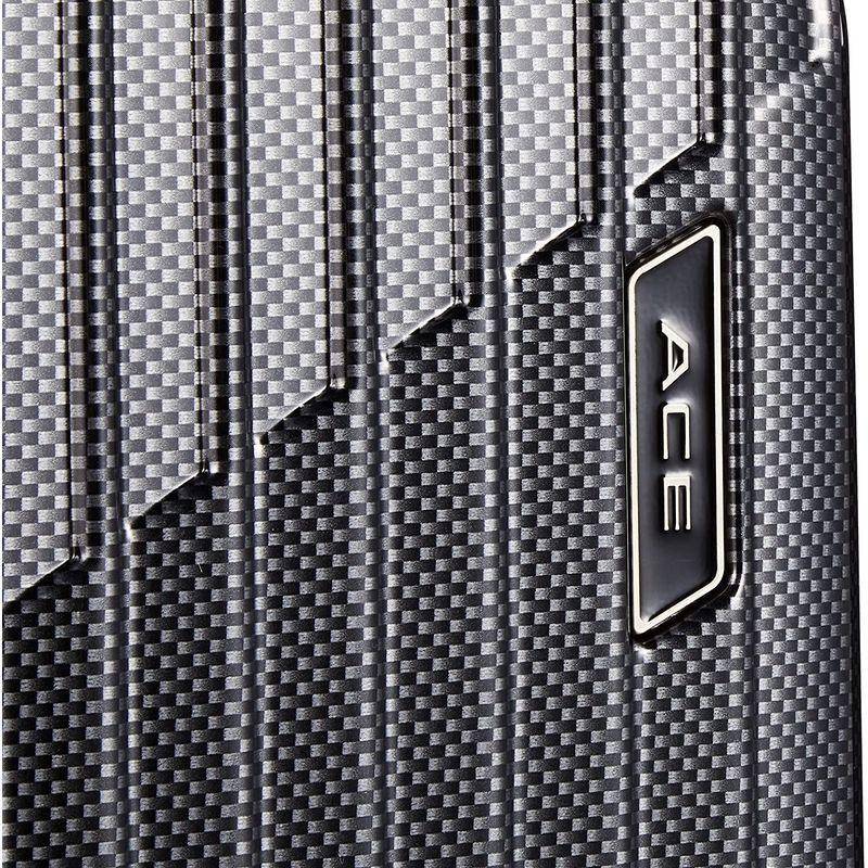 エース スーツケース クレスタ 機内持込可 20L 2.3kg 2~3泊 コインロッカーサイズ 06314 47 cm ブラックカーボン 20L エース スーツケース クレスタ 機内持込可 3kg 3泊 コインロッカーサイズ cm ブラックカーボン