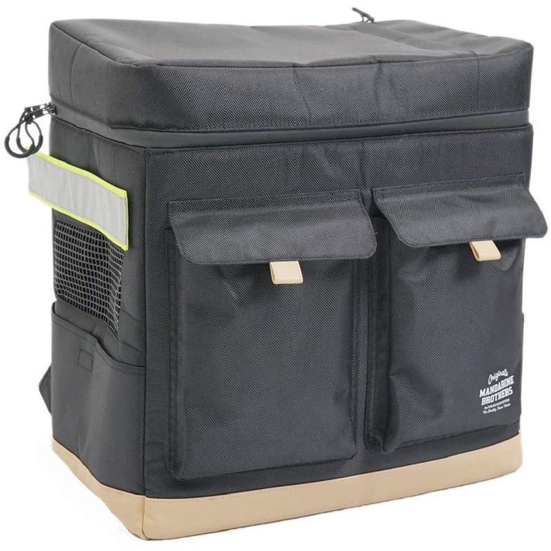 MANDARINE BROTHERS マンダリンブラザーズ ROOT CARRY BACKPACK ルートキャリーバッグ ブラック ブラック BROTHERS マンダリンブラザーズ ROOT CARRY BACKPACK ルートキャリーバッグ